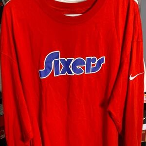Philadelphia Sixers Spectrum three time NBA champions tee Brand New